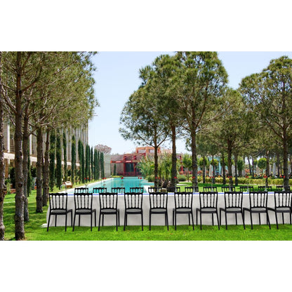 Dining Chair, Set of 2, Black, Belen Kox