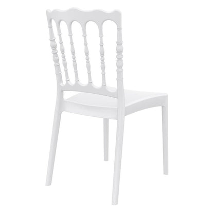 Dining Chair, Set of 2, White, Belen Kox