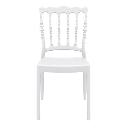 Dining Chair, Set of 2, White, Belen Kox