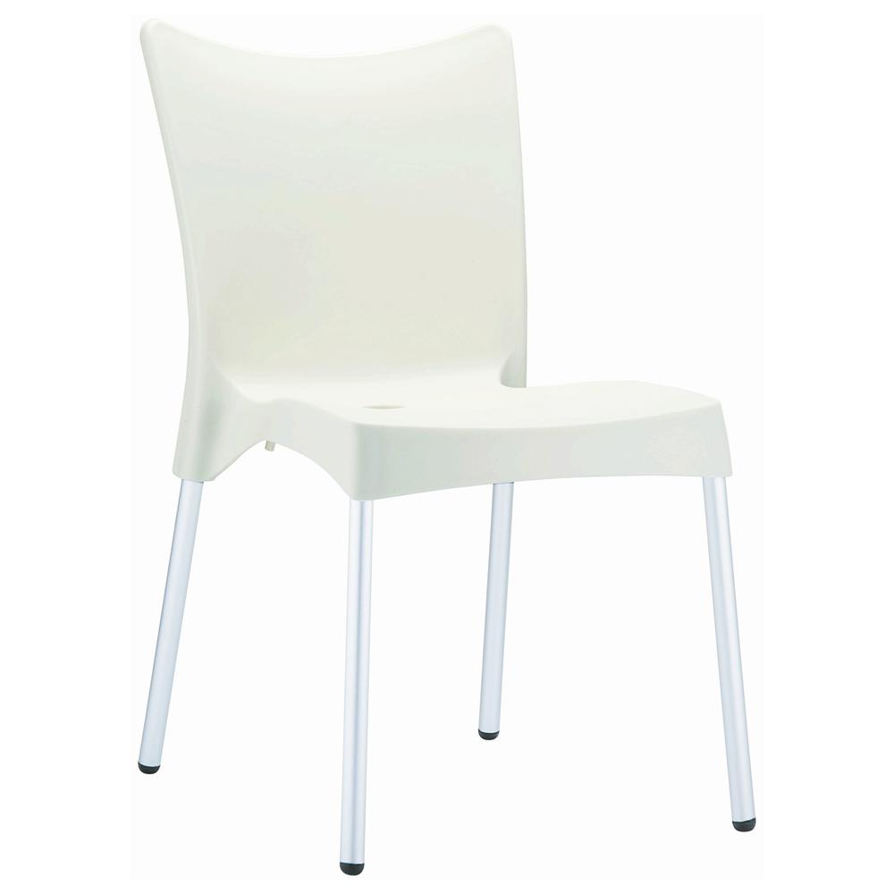Juliette Resin Dining Chair Beige, Set of 2