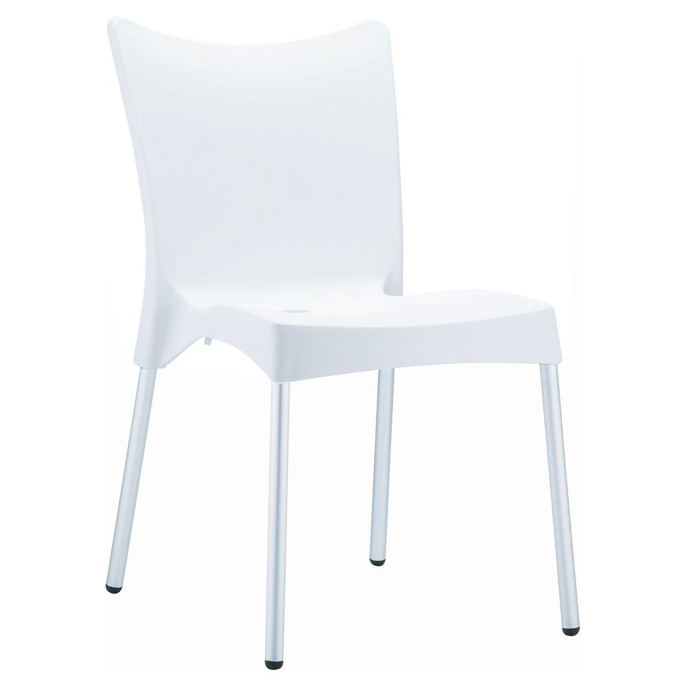 Juliette Resin Dining Chair White, Set of 2