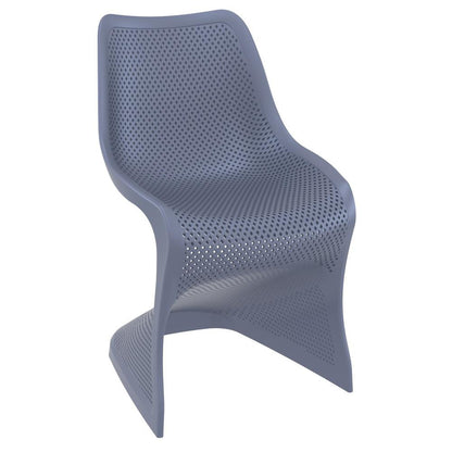 Dining Chair, Set Of 2, Dark Gray, Belen Kox