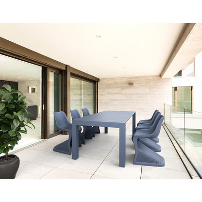 Dining Chair, Set Of 2, Dark Gray, Belen Kox