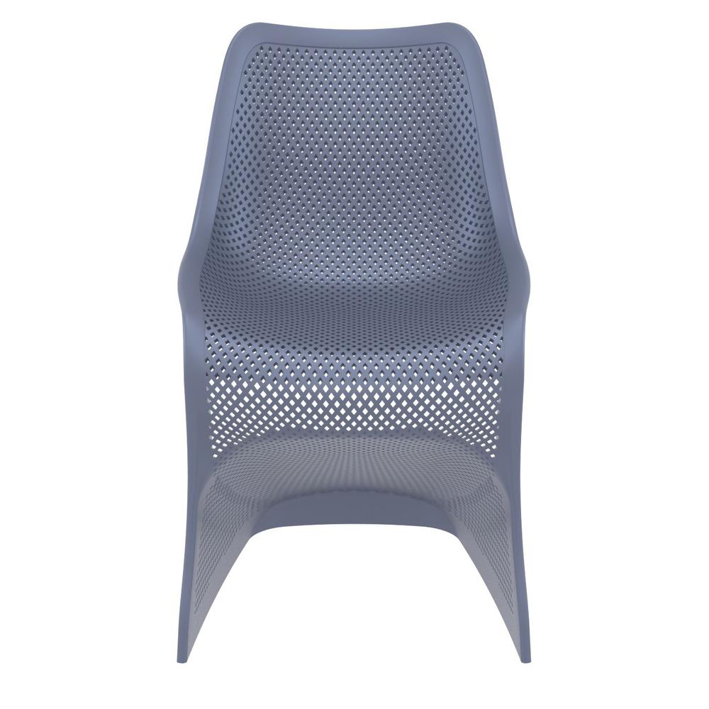 Dining Chair, Set Of 2, Dark Gray, Belen Kox
