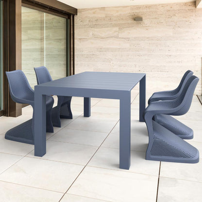 Dining Chair, Set Of 2, Dark Gray, Belen Kox