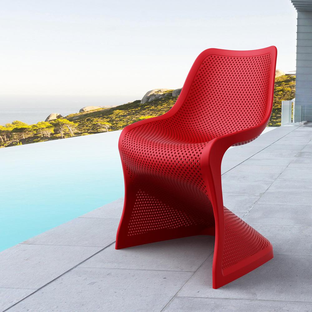 Bloom Dining Chair Red, Set of 2