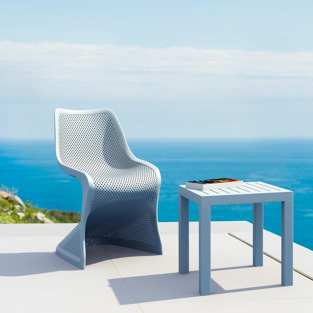 Bloom Dining Chair Silver Gray, Set of 2