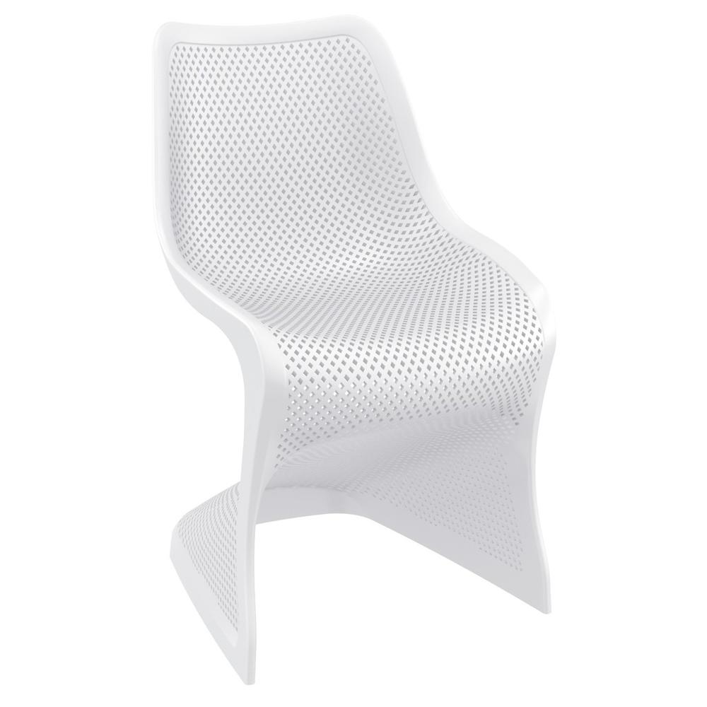 Dining Chair, Set of 2, White, Belen Kox