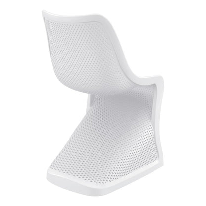 Dining Chair, Set of 2, White, Belen Kox