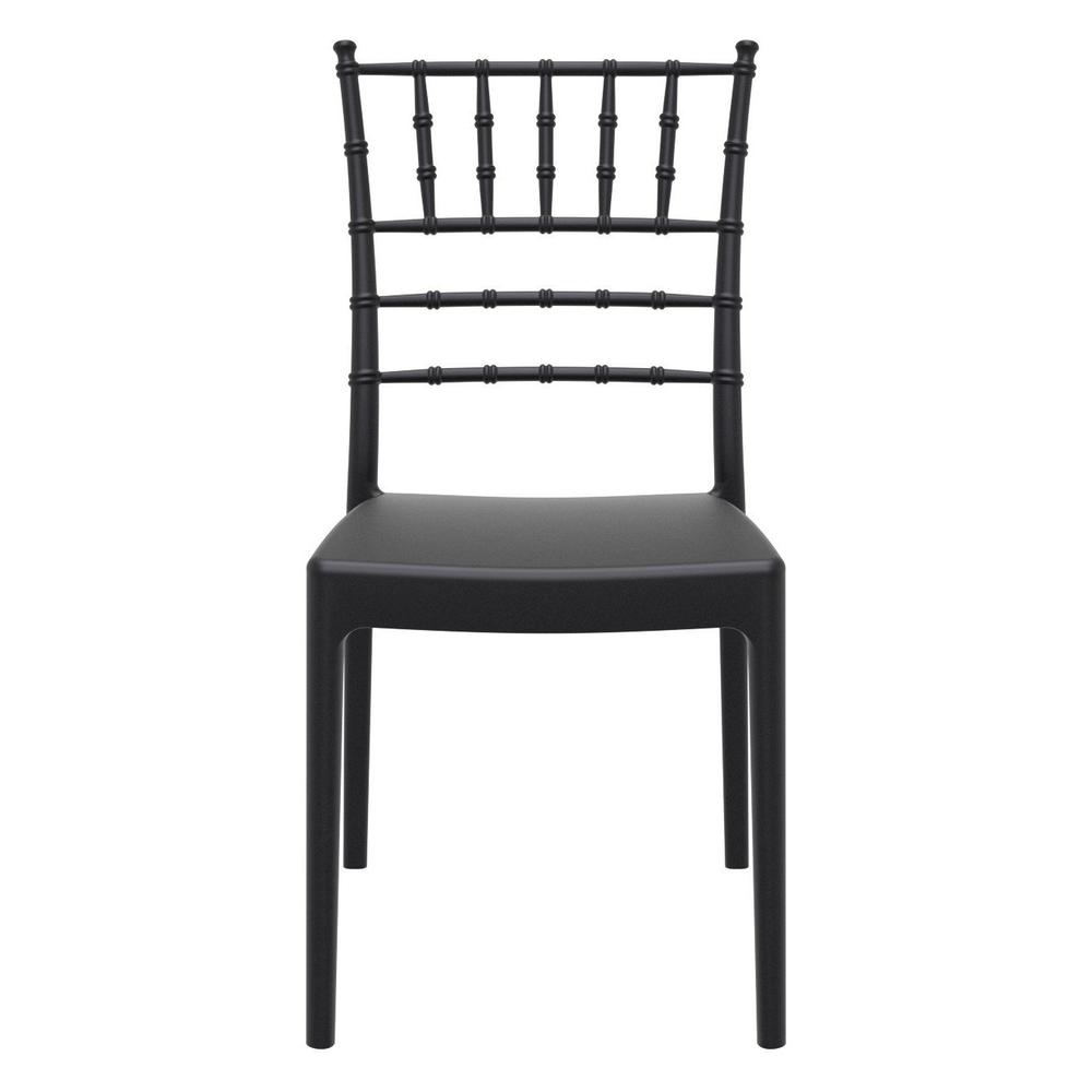 Josephine Outdoor Dining Chair Black, Set of 2
