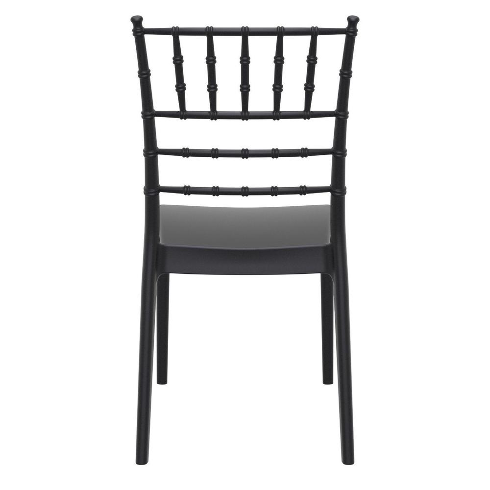 Josephine Outdoor Dining Chair Black, Set of 2