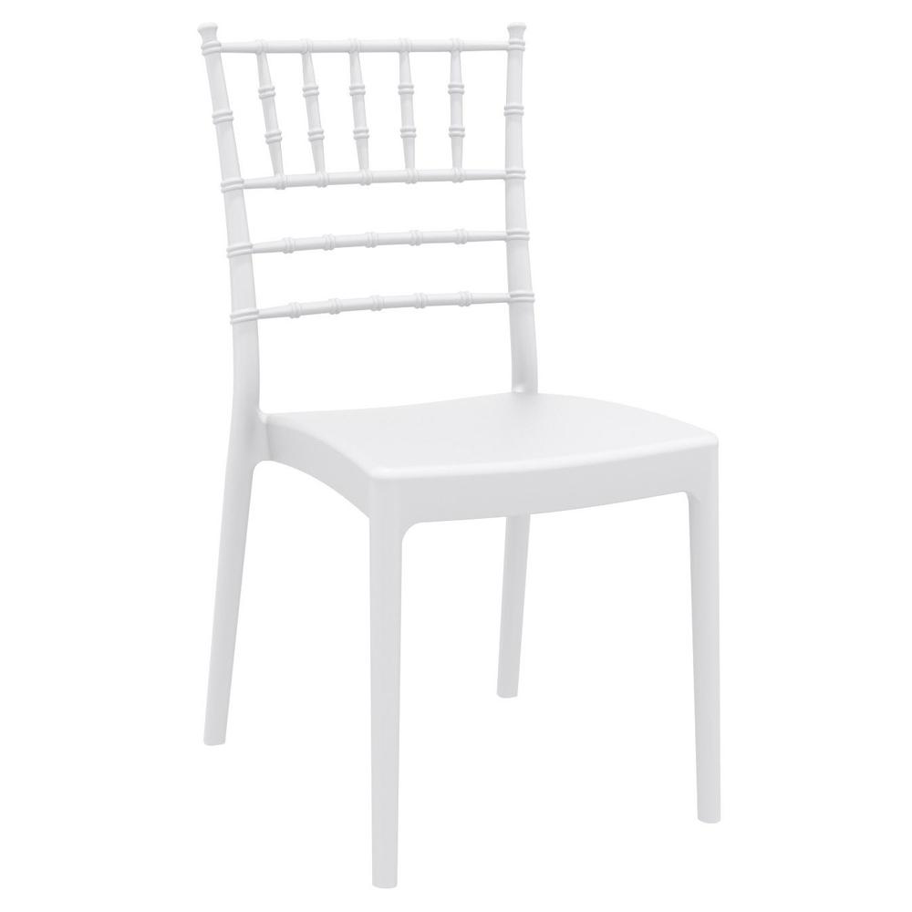 Josephine Outdoor Dining Chair White, Set of 2