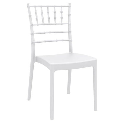 Josephine Outdoor Dining Chair White, Set of 2