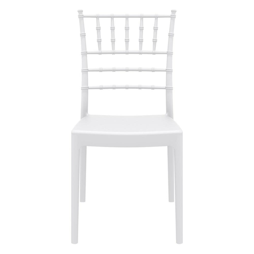Josephine Outdoor Dining Chair White, Set of 2