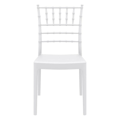 Josephine Outdoor Dining Chair White, Set of 2