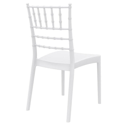 Josephine Outdoor Dining Chair White, Set of 2