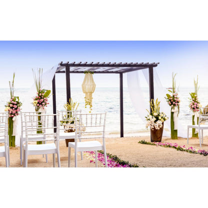 Josephine Outdoor Dining Chair White, Set of 2
