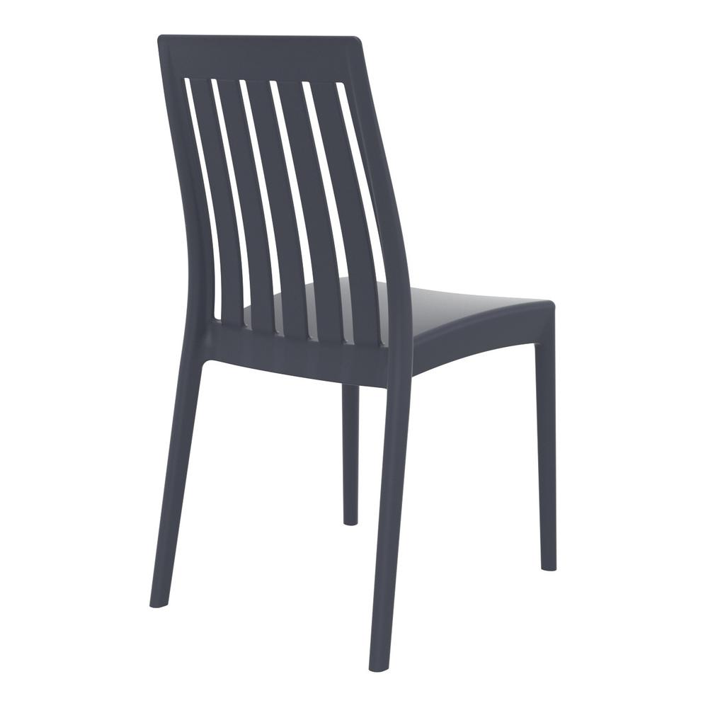 Soho Dining Chair Dark Gray, Set of 2
