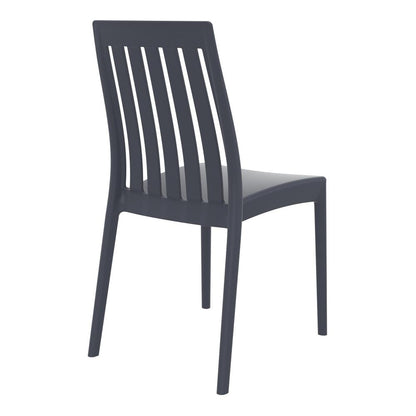 Soho Dining Chair Dark Gray, Set of 2