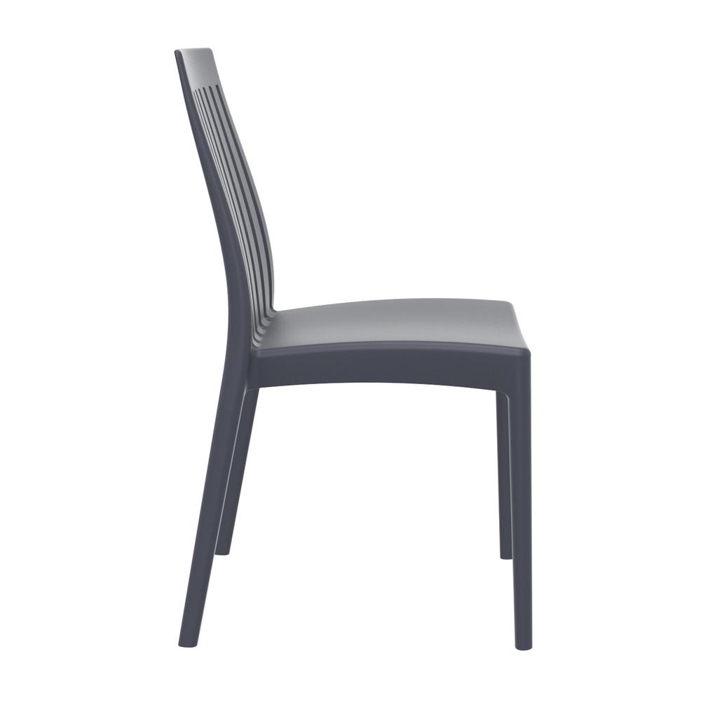 Soho Dining Chair Dark Gray, Set of 2