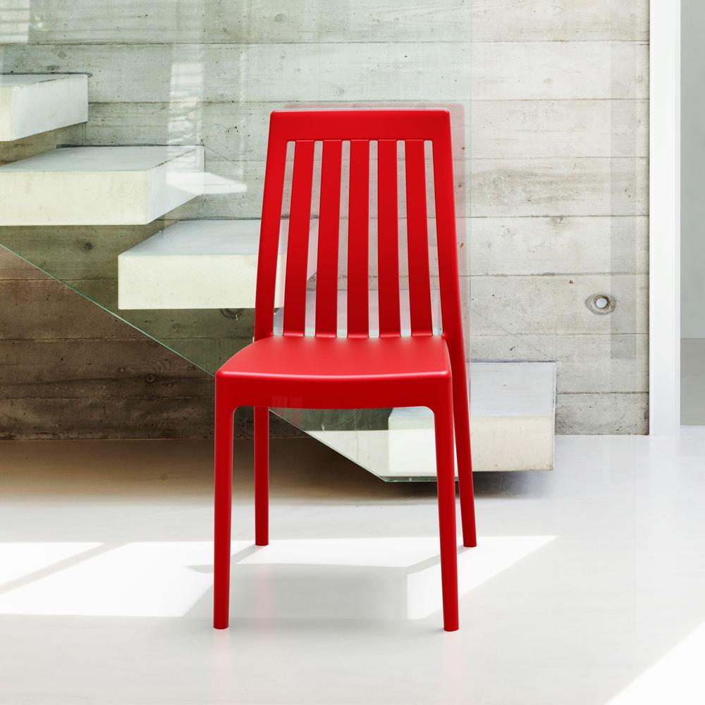Soho Dining Chair Red, Set of 2