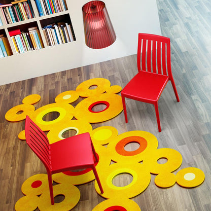 Soho Dining Chair Red, Set of 2