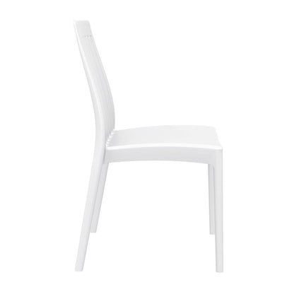 Soho Dining Chair White, Set of 2