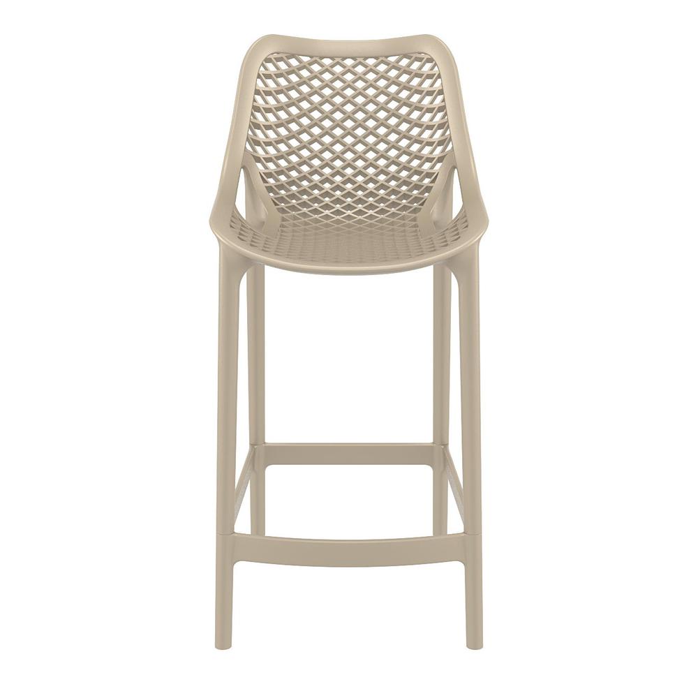 Air Counter Stool Taupe, Set of 2