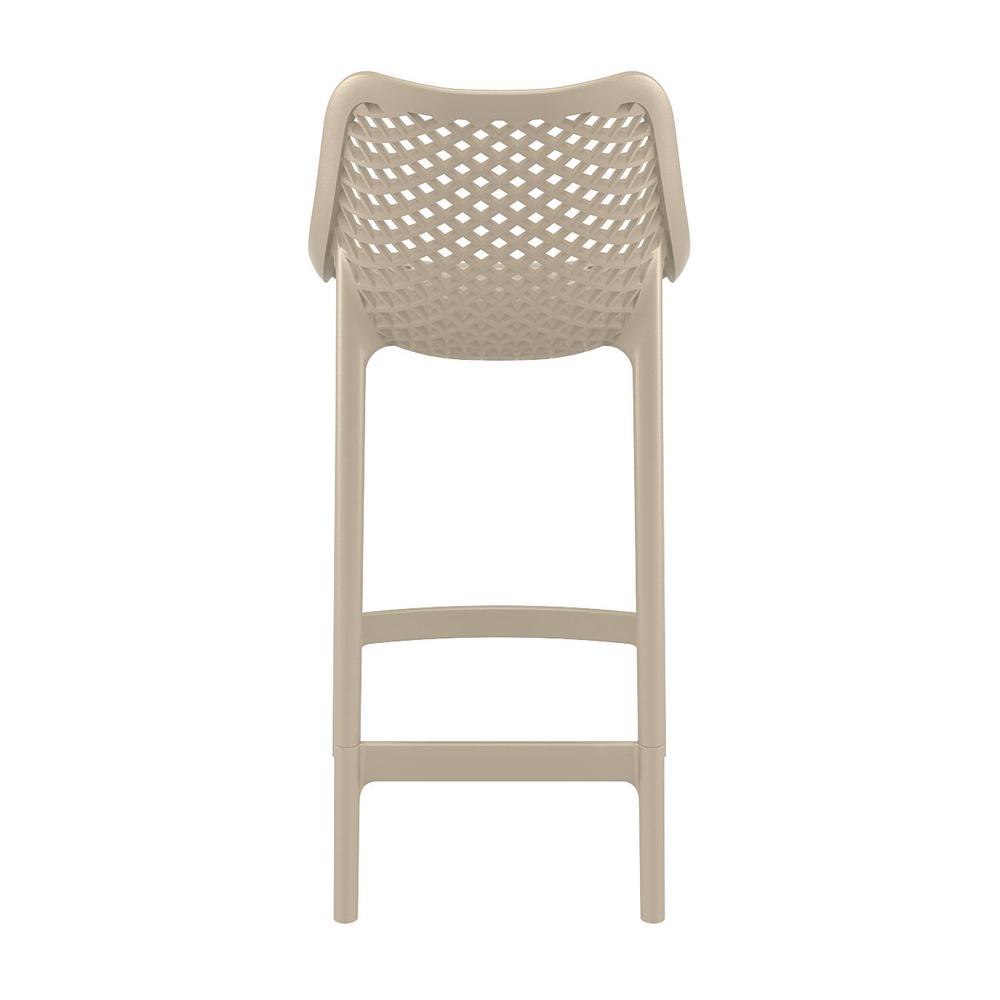 Air Counter Stool Taupe, Set of 2