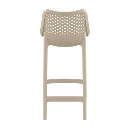 Air Counter Stool Taupe, Set of 2
