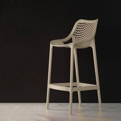 Air Counter Stool Taupe, Set of 2