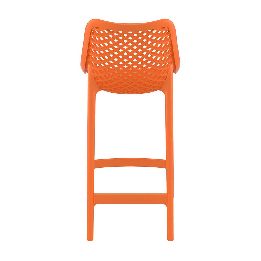 Counter Stool, Set Of 2, Orange, Belen Kox