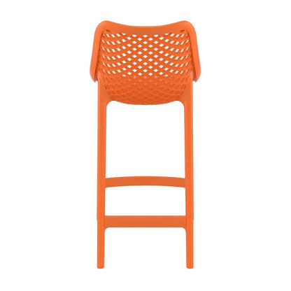 Counter Stool, Set Of 2, Orange, Belen Kox