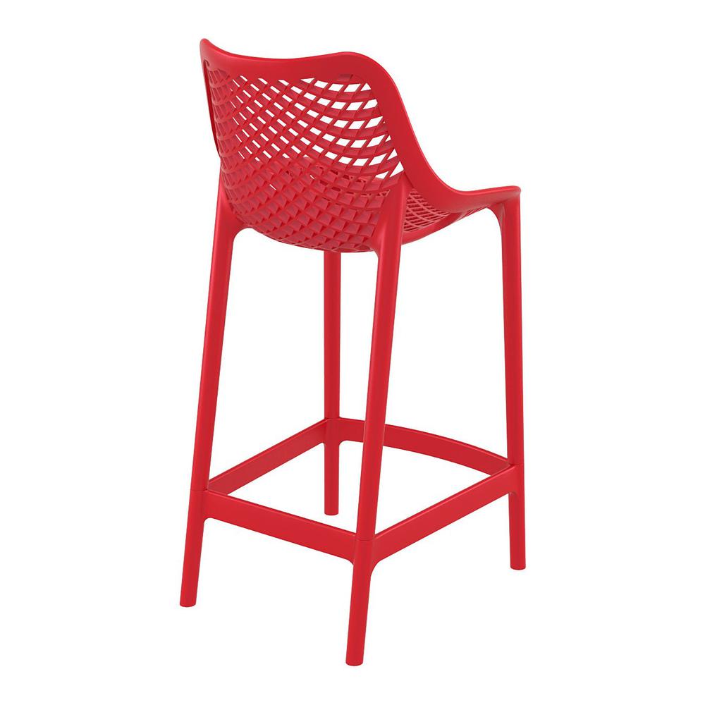 Air Counter Stool Red, Set of 2