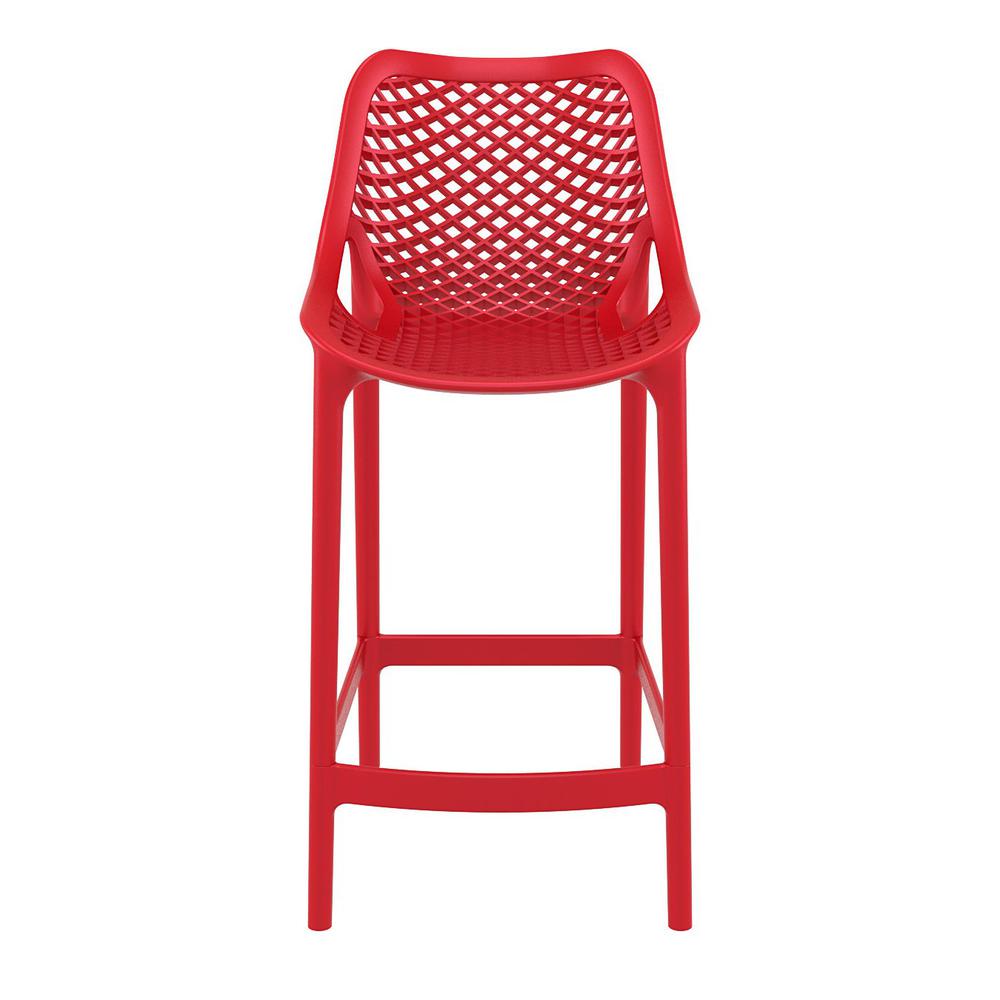 Air Counter Stool Red, Set of 2