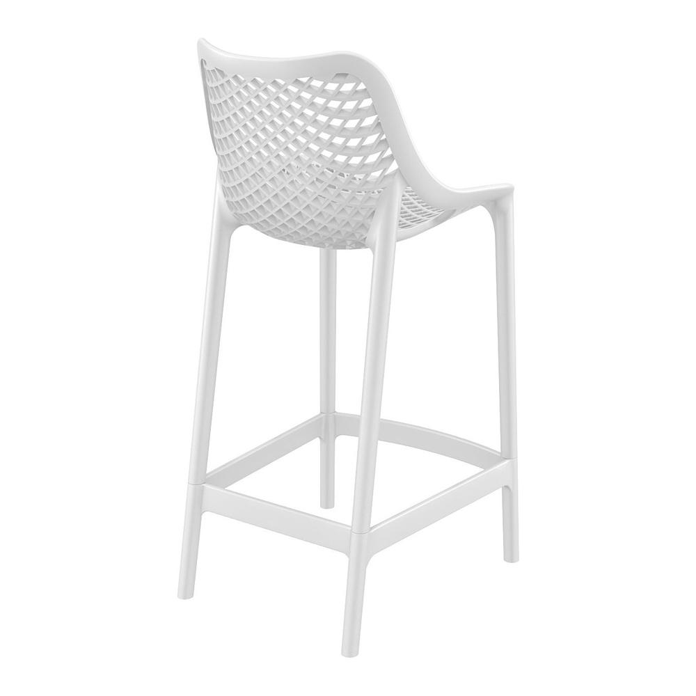 Counter Stool, Set Of 2, White, Belen Kox