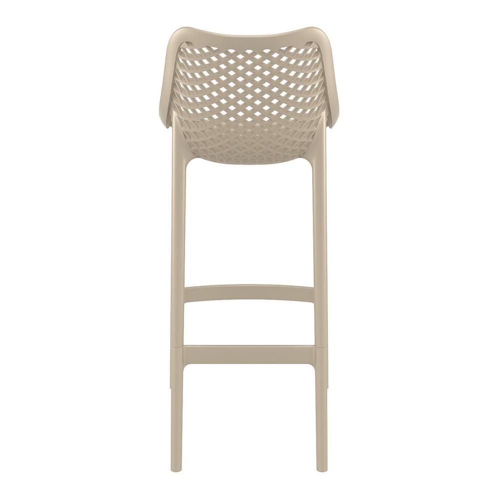 Air Bar Stool Taupe, Set of 2