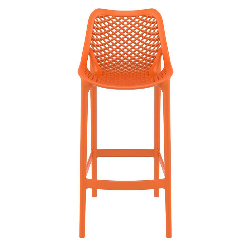 Bar Stool, Set Of 2, Orange, Belen Kox