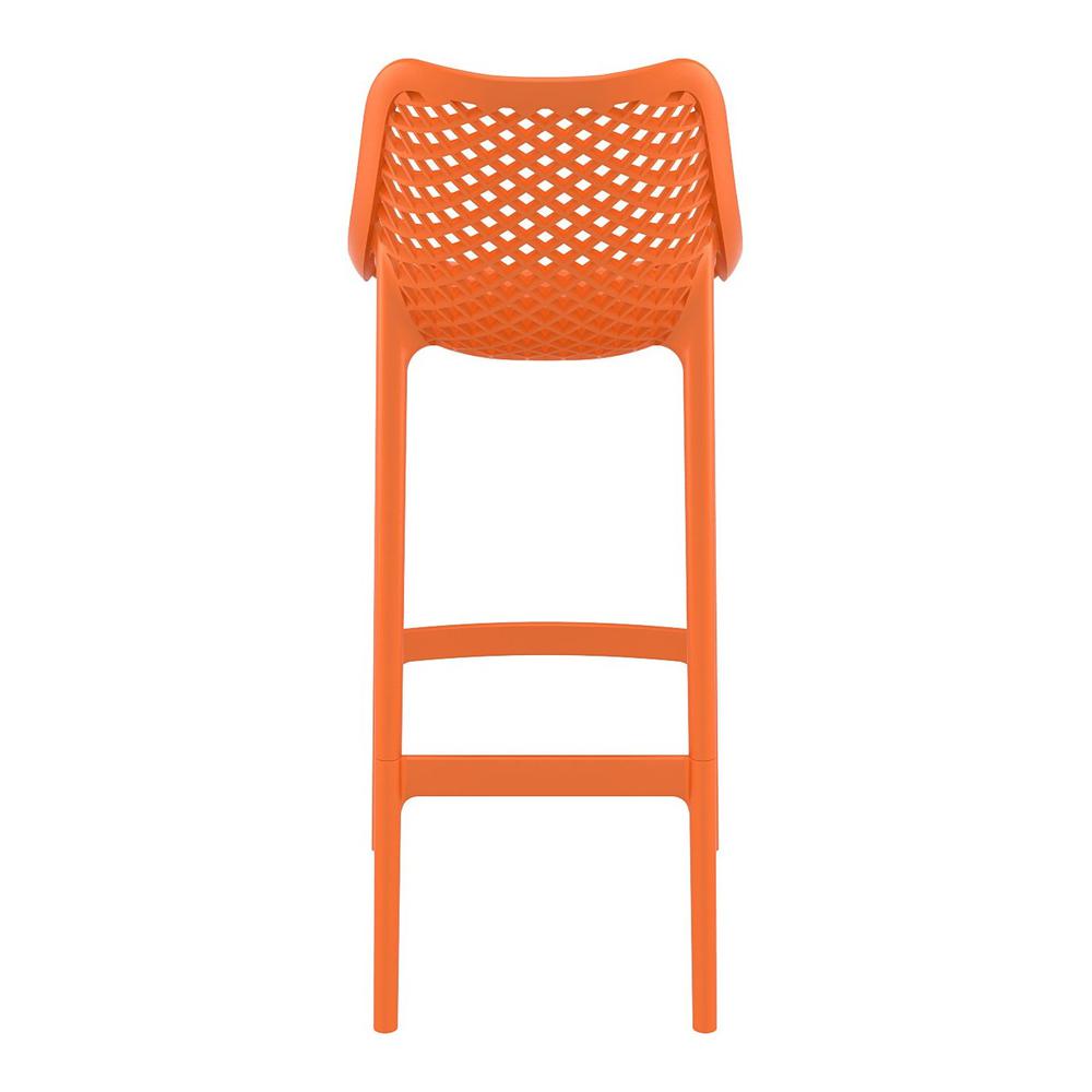 Bar Stool, Set Of 2, Orange, Belen Kox