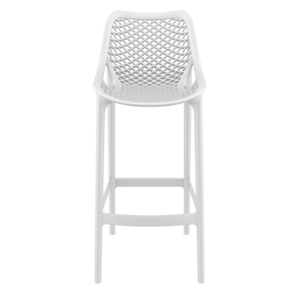 Bar Stool, Set Of 2, White, Belen Kox