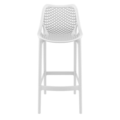 Bar Stool, Set Of 2, White, Belen Kox