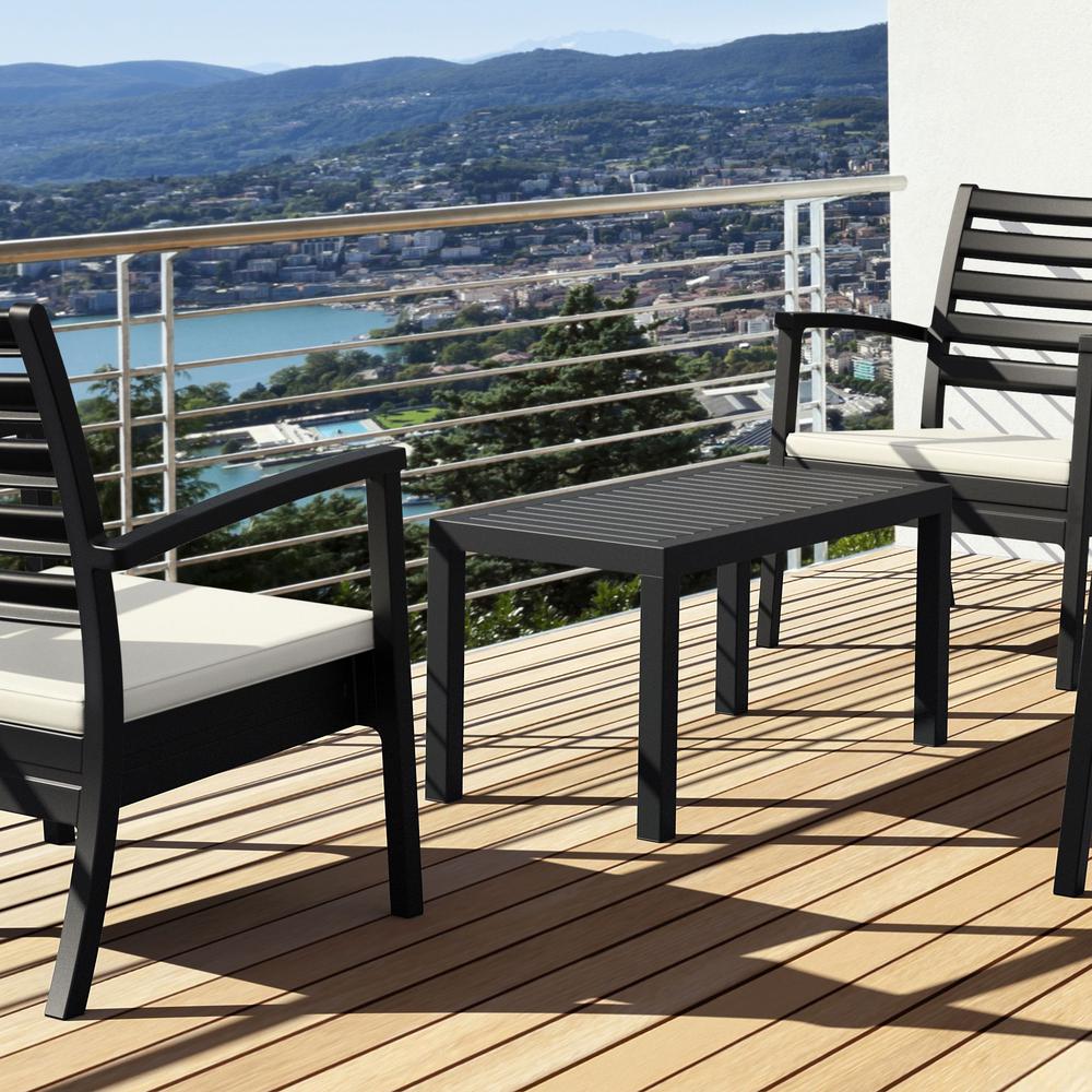 Rectangle Coffee Table, Black, Belen Kox