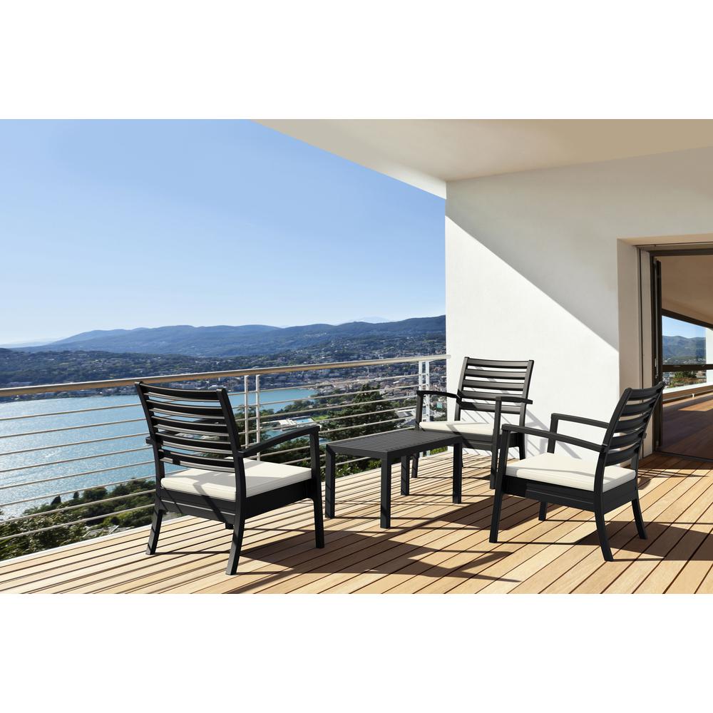 Rectangle Coffee Table, Black, Belen Kox