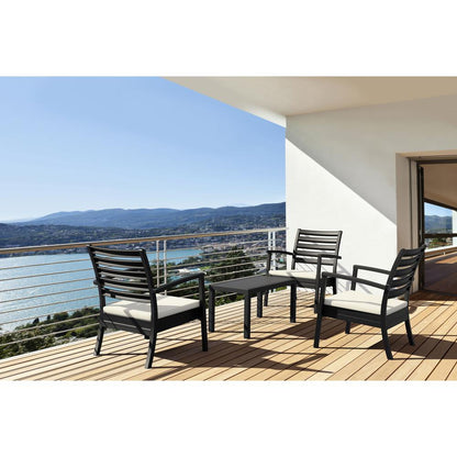 Rectangle Coffee Table, Black, Belen Kox