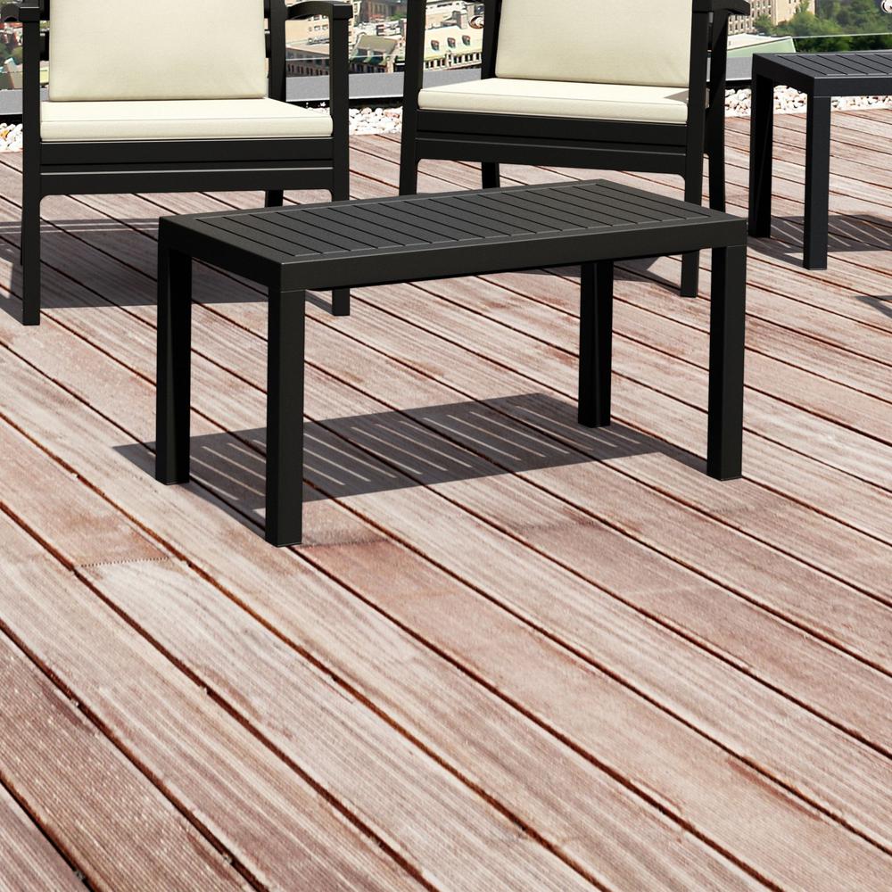 Rectangle Coffee Table, Black, Belen Kox