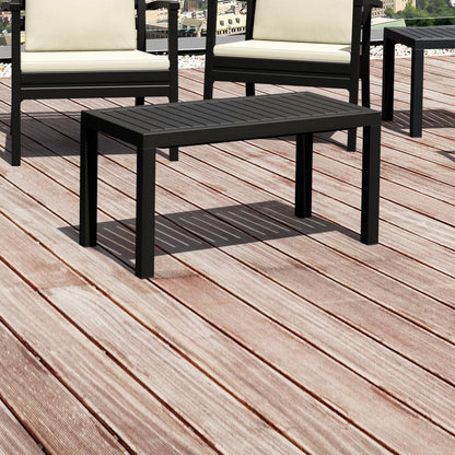 Rectangle Coffee Table, Black, Belen Kox