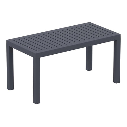 Ocean Rectangle Cofee Table Dark Gray