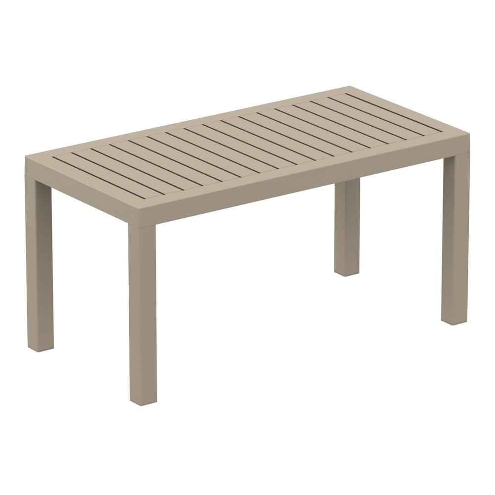 Ocean Rectangle Cofee Table Taupe
