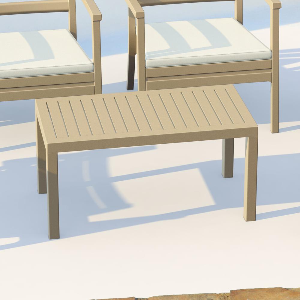 Ocean Rectangle Cofee Table Taupe