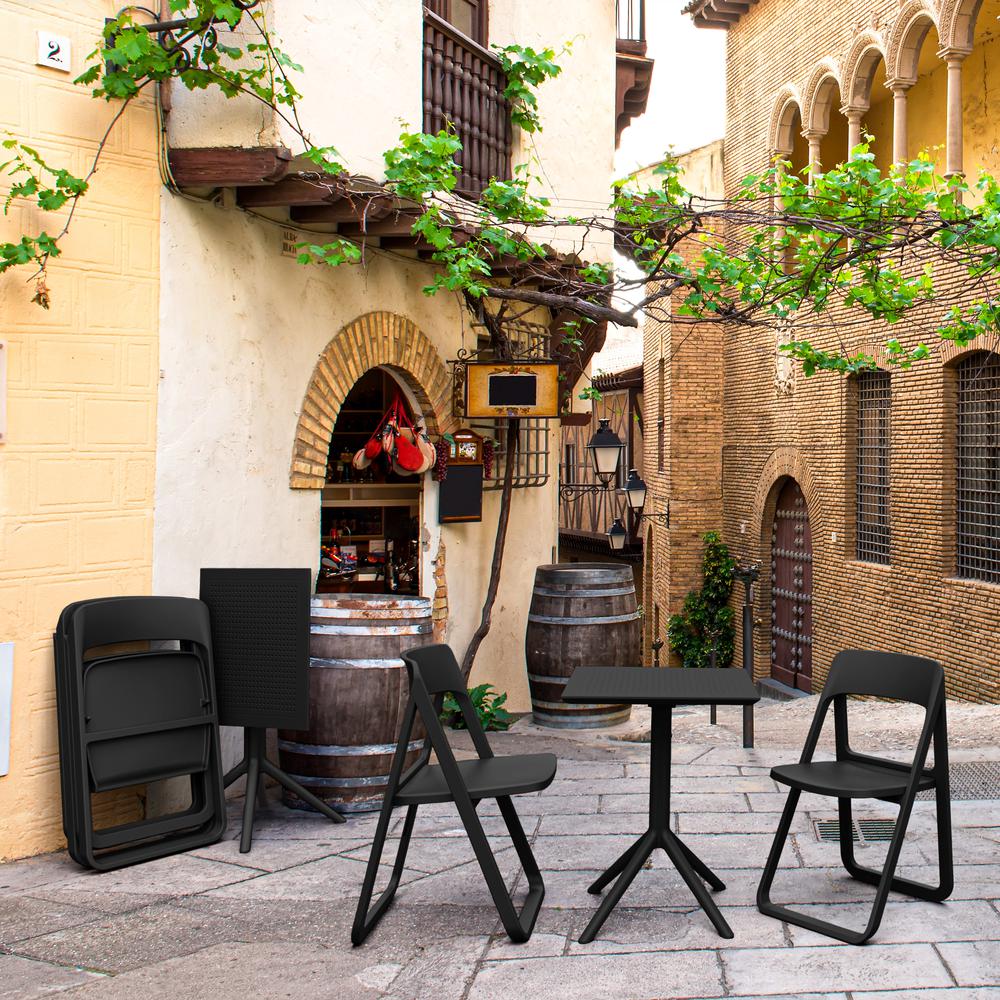 Dream Folding Outdoor Chair Black